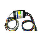 Compact Size Through Hole Slip Ring 5 Circuits Transmitting Ethernet Common Signals