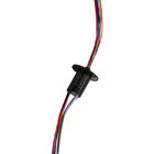 12 Wire @ 1 A per Wire Capsule Slip Ring Insulated Lead Wires with Gold to Gold Contacts for Medical Equipment