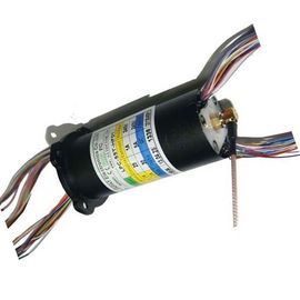 Electrical Slip Ring Integrated with HF Rotary Joint with Multiple Contacts and Customizable Housing