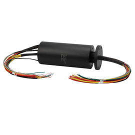 24 Wires Through Bore Slip Ring For Radar , Multi Circuits Contact And Low Friction