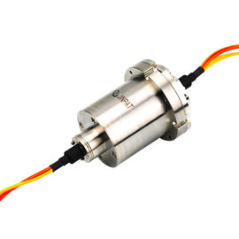 7 Channel Fiber Optic Rotary Joint with High Return Loss and Optional Connector for Turrets