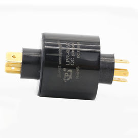 4 Circuits 380 VAC Brushless Slip Ring with Silver Plated Pin for Electrical Measuring Equipment