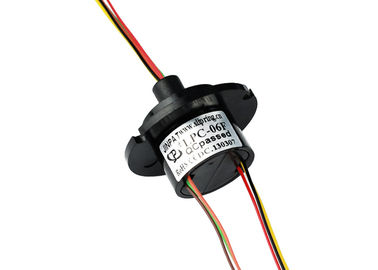 6 Circuits Capsule Slip Ring of High Precision 300rpm Rotating Speed