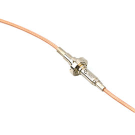Gold Gold Contact Slip Ring RF Rotary Joint With Low Loss Contact For Mobile Antenna