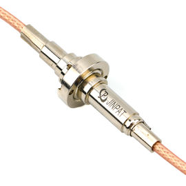 Gold Gold Contact Slip Ring RF Rotary Joint With Low Loss Contact For Mobile Antenna