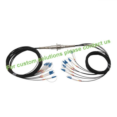 optical slip rings,IP65 or IP68,23dBm,transmit power, signals and high speed data