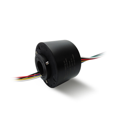 Compact Structure Rotary Slip Ring 6 Circuits Diameter 25.4mm