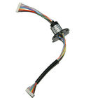 Durable Miniature Slip Ring 12 Circuits 20mm Length with High Bandwidth Transferring Capability for Turntable