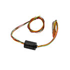 6 Circuits Model Miniature Slip Ring in Compact Design with Gold-Gold Contacts