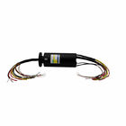 24 Wires Through Bore Slip Ring For Radar , Multi Circuits Contact And Low Friction