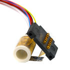 12 Circuits Separate Slip Ring Gold to Gold Contact 250mm Flexible Rotary Electrical Swivel Joint
