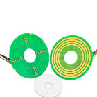 5 Circuits Pancake Slip Ring Transferring 12A Current Ethernet Signal