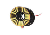 Small Thickness Flat Slip Ring Transmitting 5A Current with Low Contact Resistance for Robots