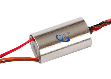 High Rotating Speed Micro Cap Slip Ring 4 Circuit