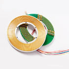 12 Circuits Flat Slip Ring with 60mm Hole Dia Transmitting 3A Current and Signal