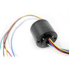 6 Circuits Through Hole Slip Ring With 12.7mm Hole Dia And 380VAC Voltage