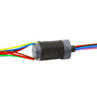 Super Miniature Slip Ring of 300 rpm 8 Circuits Rotating Speed Electrical Swivel Connector,for Intelligent Instrum Speed