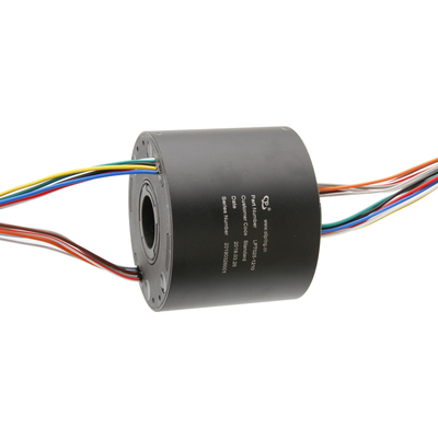 12 Circuit 10A Through Hole Slip Ring 24.5mm Precious Metal Contact