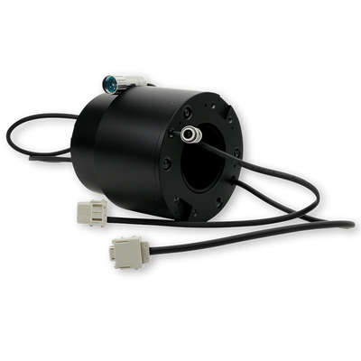 LPT080 Through Hole Slip Ring 80mm 300rpm Precious Metal Contacts