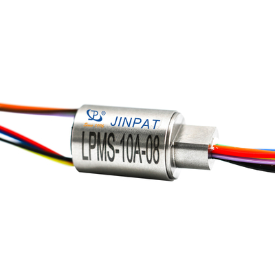 8 Circuit Capsule Slip Ring 1A 240VAC/DC Gold Contacts
