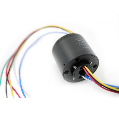6 Circuit 10A 240VAC Through Hole Slip Ring ID12.7mm