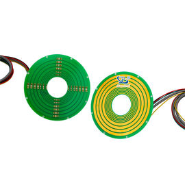 Pancake Small Slip Ring Integrated 100M Ethernet 240VAC