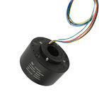 Compact Structure Rotary Slip Ring 6 Circuits Diameter 25.4mm Flexible Installation