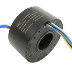 Diameter 38.1mm Rotary Joint Slip Ring 6 Circuit 15A 240VAC For Construction Machinery