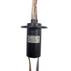 IP54 with 240 Voltage Capsule Slip Ring of 30 Circuits, Gold to Gold Contact for Laboratory Equipment