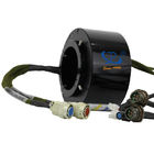 96mm Bore Automatic Device Rotary Joint Slip Ring Large Current And Signal Mixed Transmission