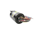 15A Aluminum Alloy rotary Slip Ring Electrical Connector 38.1mm 24 Circuits