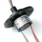 Micro Slip Ring 300rpm 8 Circuits 2A With Flange