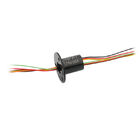 300RPM Miniature Capsule Slip Ring 6 Circuit 2A IP40 For Robot / Smart Articulated Arm