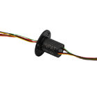 UL FCC RoHS 2A Mini Capsule Slip Rings 6 Circuit IP40 300 RPM