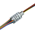 Professional Micro Cap Slip Rings 12 Circuits 300 RPM IP40