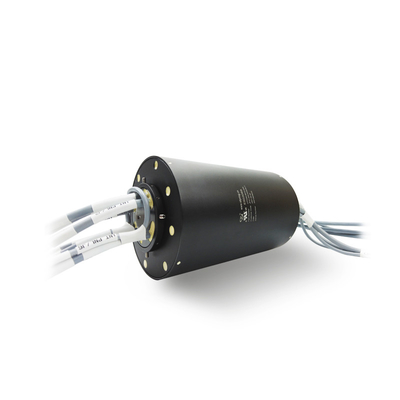 IP54 JINPAT Through Hole Slip Ring Hollow Shaft Transmitting 24 Circuits Signals