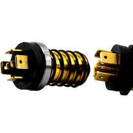 6 Circuits Slip Ring Brushless Pin Connection with 0-300rpm Operating Speed