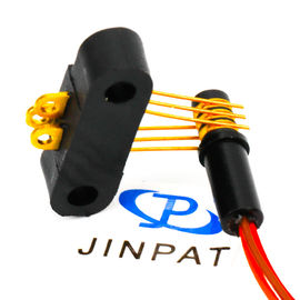 Industrial Equipment Separate Slip Ring 3 Circuits With Gold To Gold Contacts