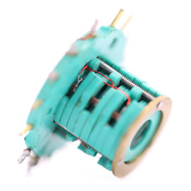 2A Per Wire Separate Slip Ring Transmitting 100 RPM Rotating Speed 15 Circuits
