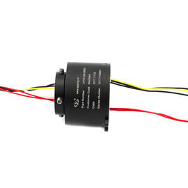 High Speed Drome Through Hole Slip Ring 6 Circuits 12mm Hole Compact Designed