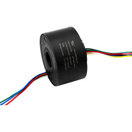 High Precision Compact Slip Ring Power / Signal Transmission with Hollow Shaft