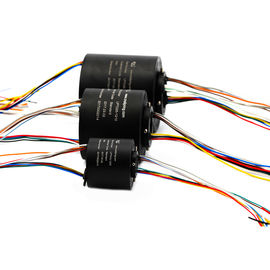 6 Wire High Speed Slip Ring Through Bore With Bore 12.7mm For Hydraulic Applications