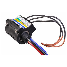 3 Poles High Voltage Slip Ring 30 Amps Electrical Interface