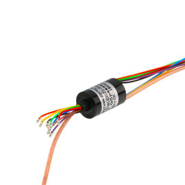 Miniature Capsule HD Rotary Joint Slip Ring Transferring HD Video Signal For Video Surveillance