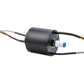 Multi-Circuit Slip Ring Transmitting Electricity 100M Ethernet Signal and Gas