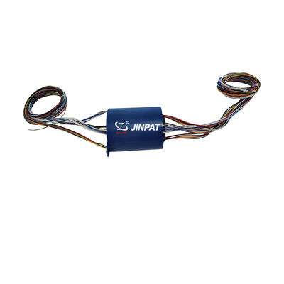 24 Circuits 500VAC/DC Through Hole Slip Ring with IP54 Protection for Analog and Digital Signal Transmission