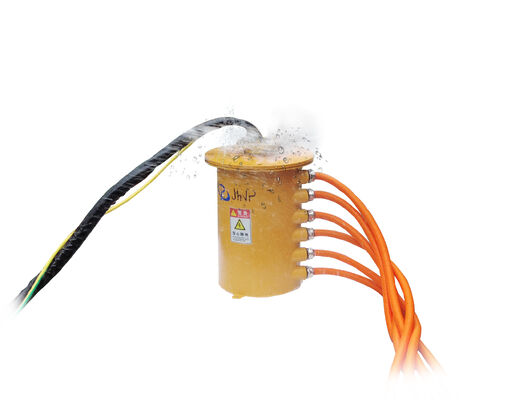 Rotary Slip Ring with 1000VAC/24V Dual-Voltage and 4×300A Power Circuits for Heavy-Duty Rotary Drilling Equipment