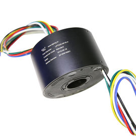 JINPAT Hollow Slip Ring 6 Circuit 15A