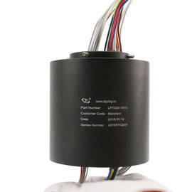 Precious Metal Contacts Rotary Joint Slip Ring 18 Circuit 10A Working Humidity Below 60% RH