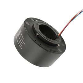 6 Circuits 5A Through Hole Slip Ring 360 Degree Continuous Rotation To Transmit Power / Data Signals